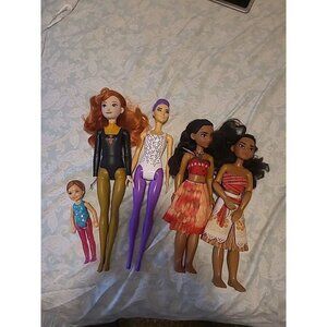 Lot Of 5 Dolls